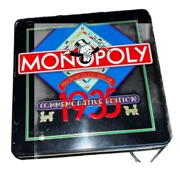 MONOPOLY 1935-50th‎ Year Tin Box Commemorative Edition Game - Picture 1 of 11
